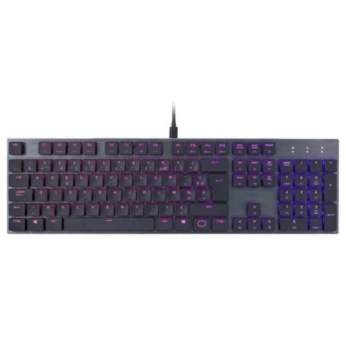 Cooler Master SK650 (Cherry MX RGB LP Red) prix maroc- Smartmarket.ma