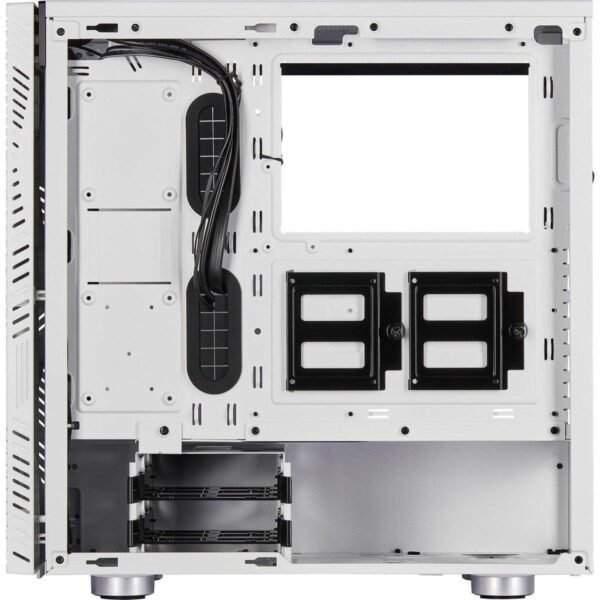Corsair 275R Airflow Blanc - Boîtier gaming moyen-tour en verre trempé prix maroc- Smartmarket.ma