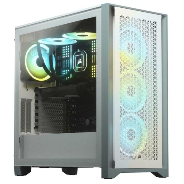 Corsair 4000D AIRFLOW Tempered Glass - Blanc prix maroc- Smartmarket.ma
