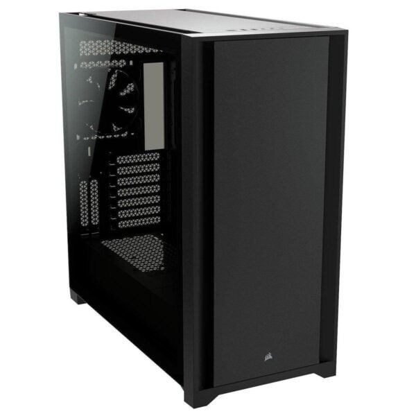Corsair 5000D Noir - Boîtier PC ATX moyen-tour en verre trempé prix maroc- Smartmarket.ma
