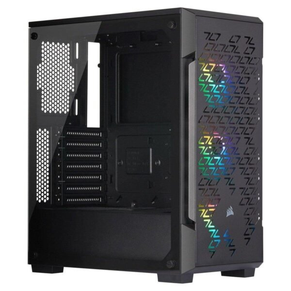 Corsair iCUE 220T RGB Airflow Noir - Boîtier moyen-tour intelligent en verre trempé prix maroc- Smartmarket.ma