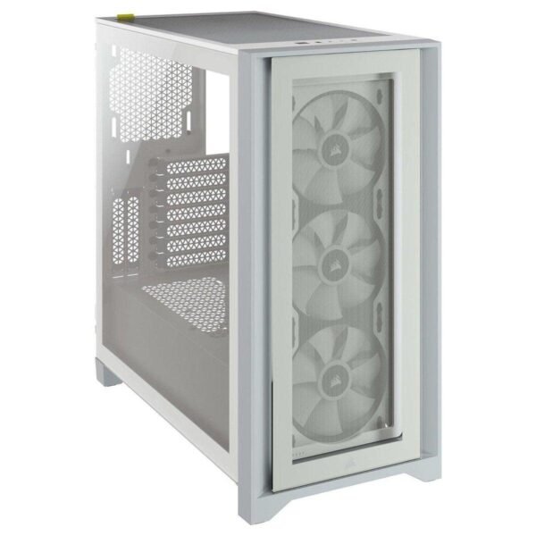 Corsair iCUE 4000X RGB Tempered Glass - Blanc prix maroc- Smartmarket.ma