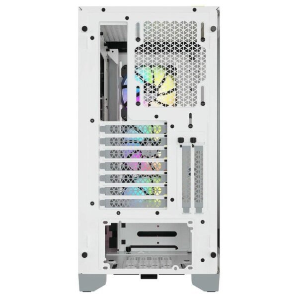 Corsair iCUE 4000X RGB Tempered Glass - Blanc prix maroc- Smartmarket.ma