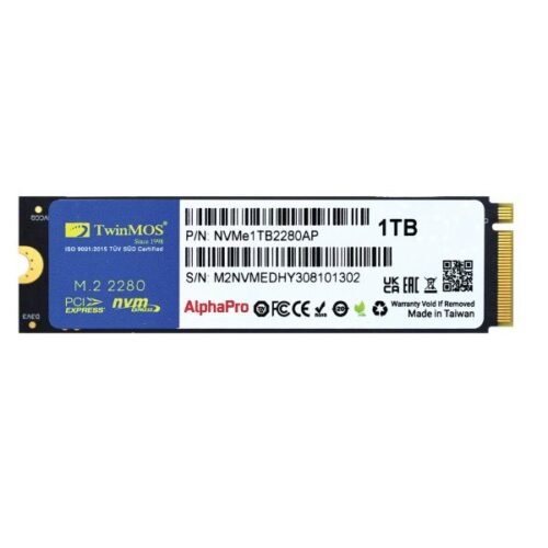 TwinMOS AlphaPro NVMe PCIe M.2 G3 - 512GB