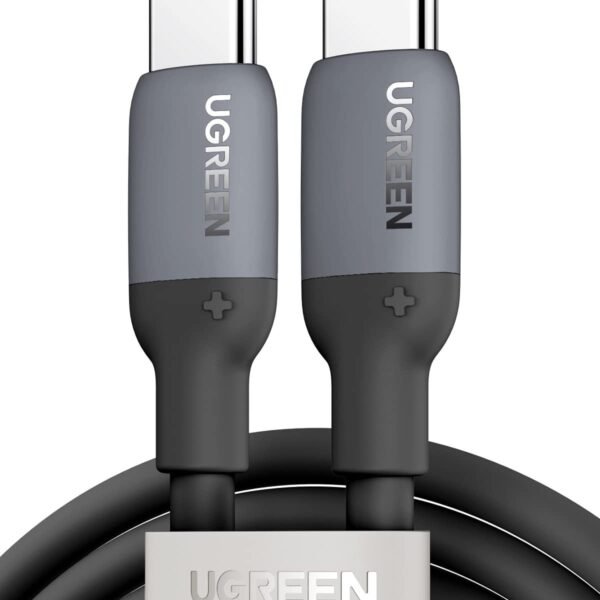 UGREEN Câble USB C vers USB C Charge Rapide PD 60W Câble USB Type C Gel de Silice(Noir) 51kaaodw-dL
