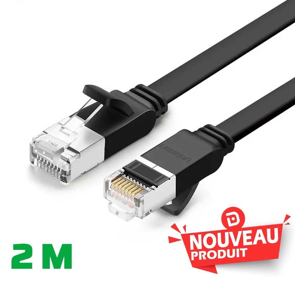 Ugreen Cable Ethernet Flat CAT6 2M 524712