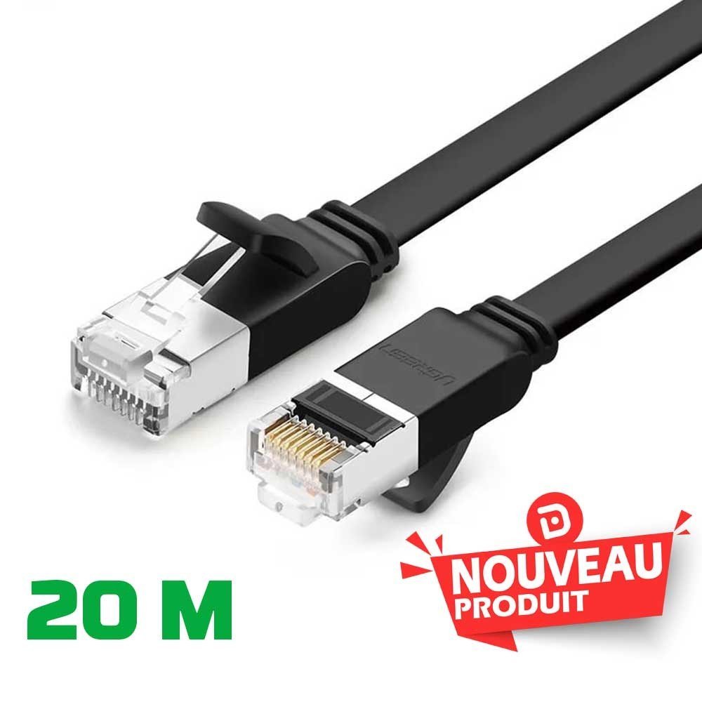 Ugreen Cable Ethernet Flat CAT6 20M 524716