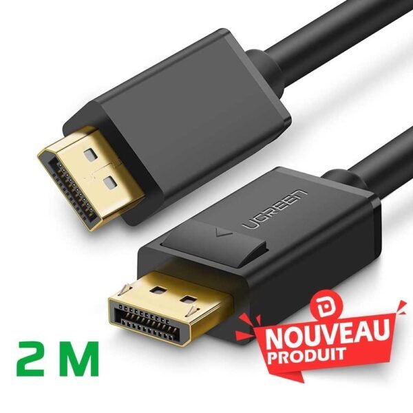 Ugreen Cable DP 1.2 Male to Male 2M 524745