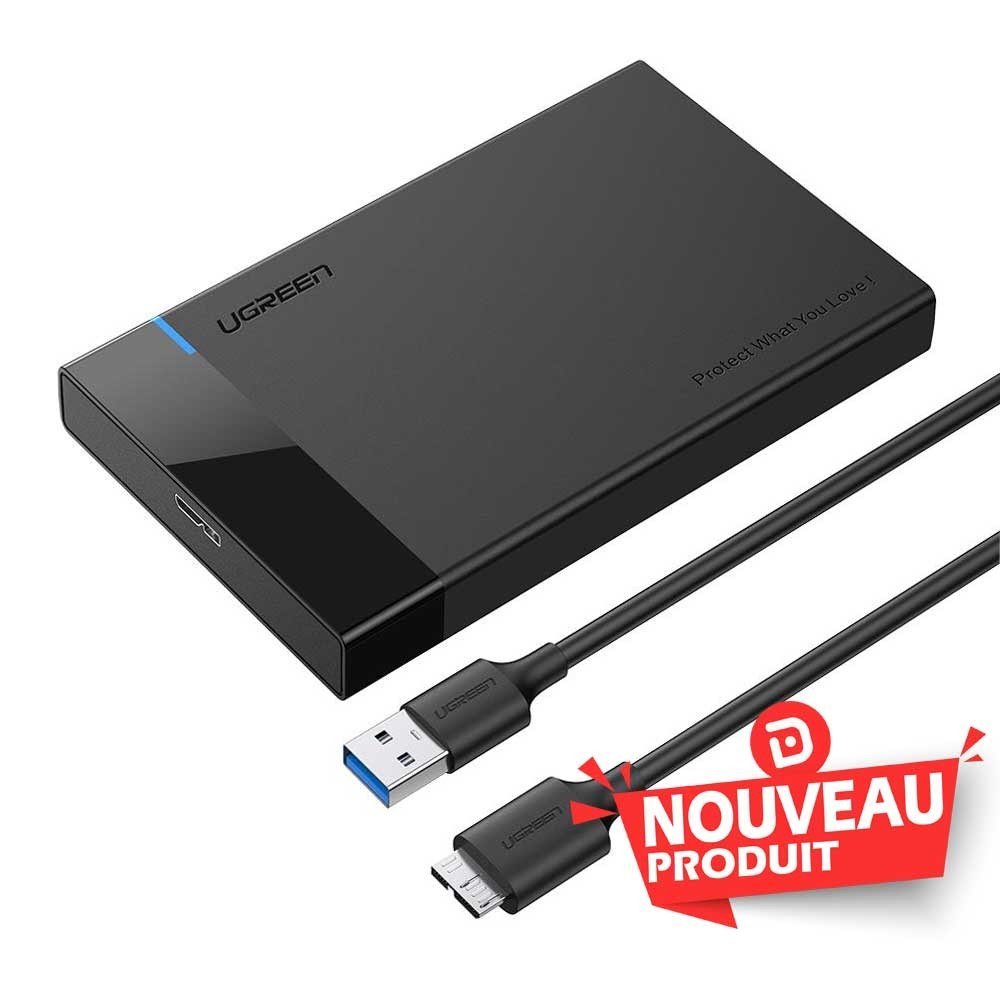 Ugreen Boitier HD externe USB 3.0 to 2.5 SATA 524754