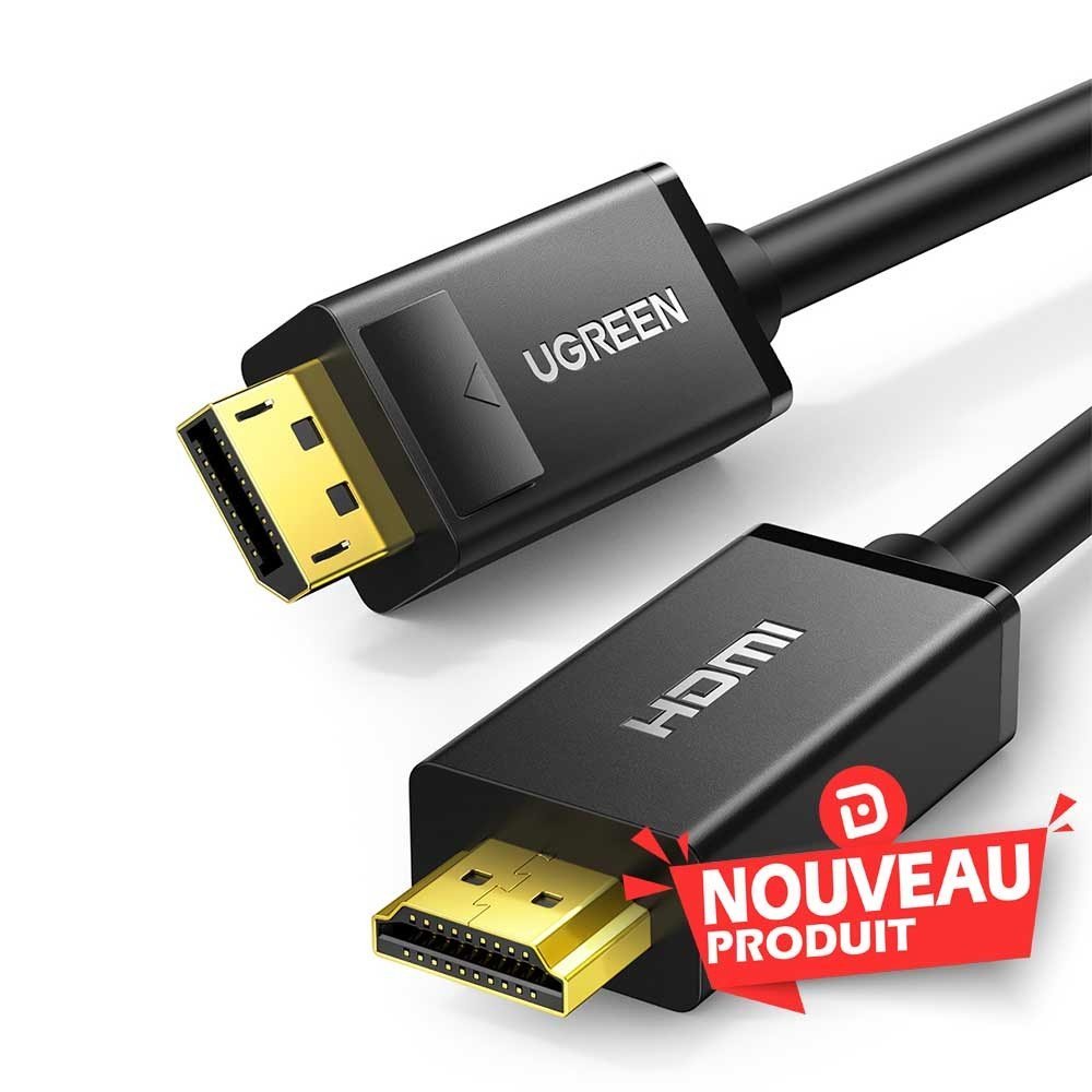 Ugreen Cable DP Male to HDMI Male 3M 524765