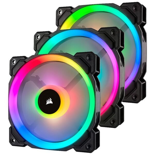 Corsair LL120 RGB - 120MM PWM PACK DE 3 + Node Pro AR201710030066_g1