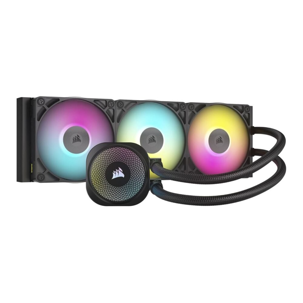 Corsair iCUE Link Titan 360 RX RGB - 360mm CW-9061018-WW CORSAIR Liquid Cooler iCUE LINK TITAN 360 RX RGB, 360mm (2)