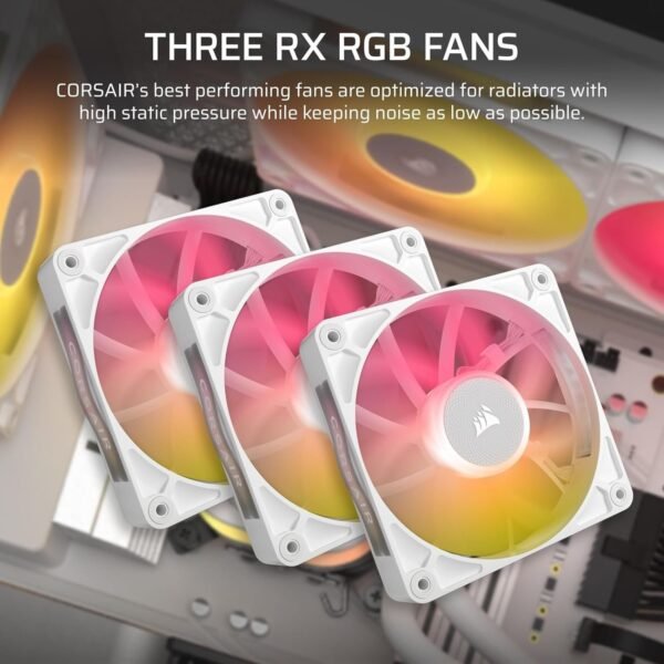 Corsair iCUE Link Titan 360 RX RGB - 360mm blanc (1)