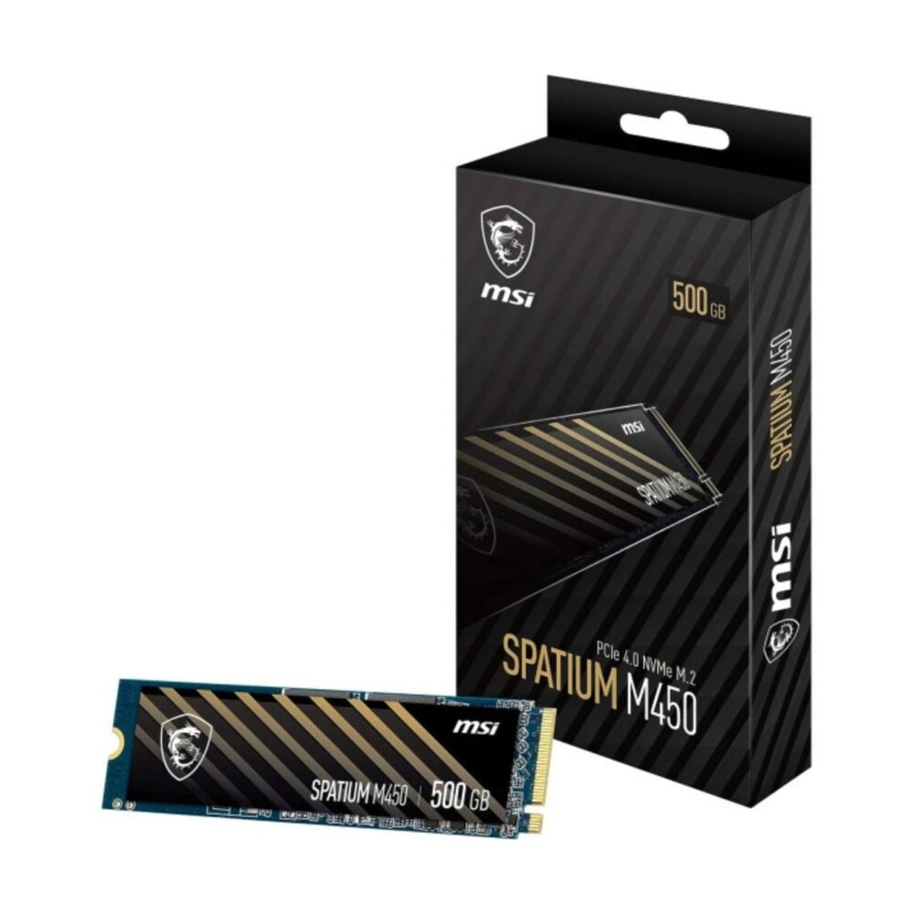 Disque-dur-MSISPATIUM-M450-NVMe-M-2-500GB