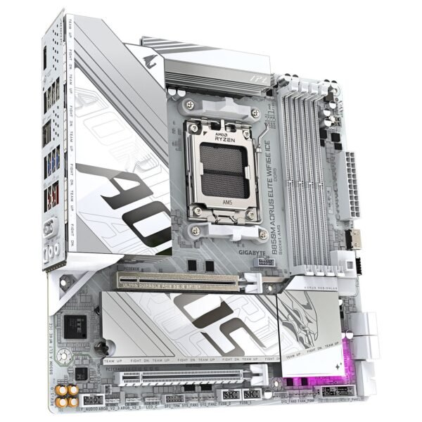 Gigabyte-B850M-AORUS-ELITE-WF6E-ICE-1.0-5 Gigabyte B850M AORUS ELITE WF6E ICE 1.0 (5)
