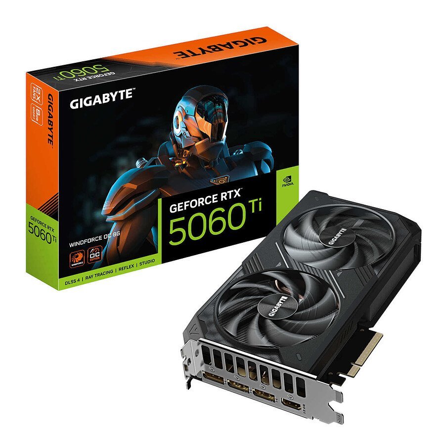 Gigabyte GeForce RTX 5060 Ti WINDFORCE OC - 8G (2)