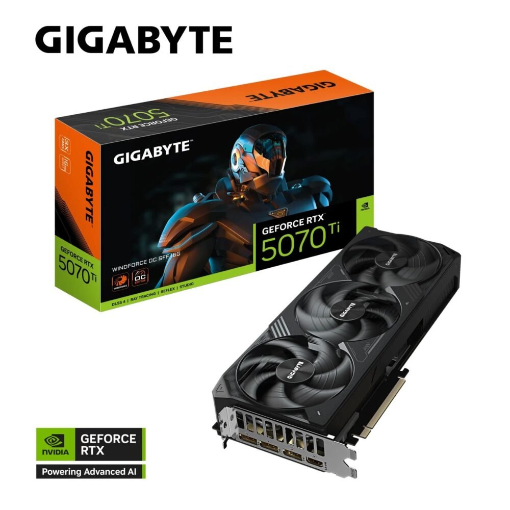 Gigabyte GeForce RTX 5070 Ti WINDFORCE OC - 16G (8)