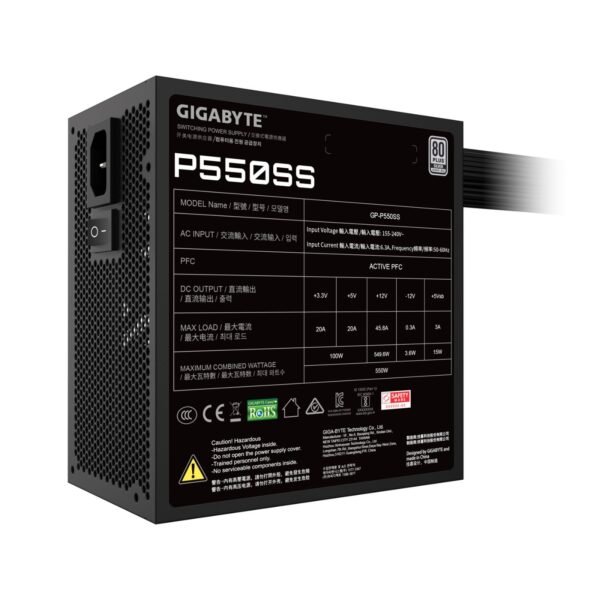 Gigabyte-P550SS-550W-3 Gigabyte P550SS - 550W (3)