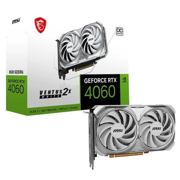 MSI GeForce RTX 4060 VENTUS 2X WHITE 8G OC MN0006057834