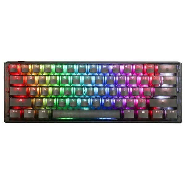 Ducky Channel One 3 Mini - Aura Black - Cherry MX Silent Red MN0006060231