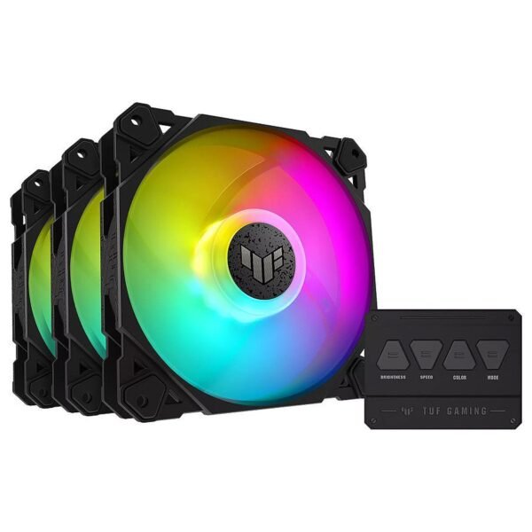 Asus TUF Gaming TF120 ARGB Triple Pack - Noir MN0006069205
