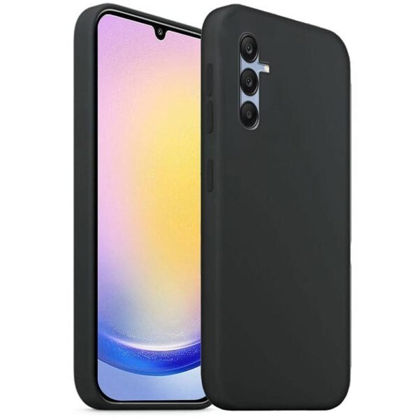 Akashi Coque de protection en silicone noir- Samsung Galaxy A25 MN0006091874