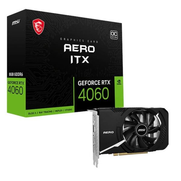 MSI GeForce RTX 4060 AERO ITX 8G OC MN0006092674