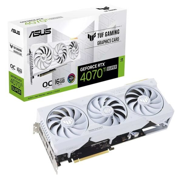 Asus GeForce RTX 4070 Ti SUPER TUF WHITE OC MN0006100196