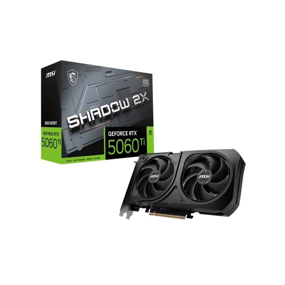 MSI GeForce RTX 5060 Ti SHADOW 2X OC PLUS BULK - 8G (4)