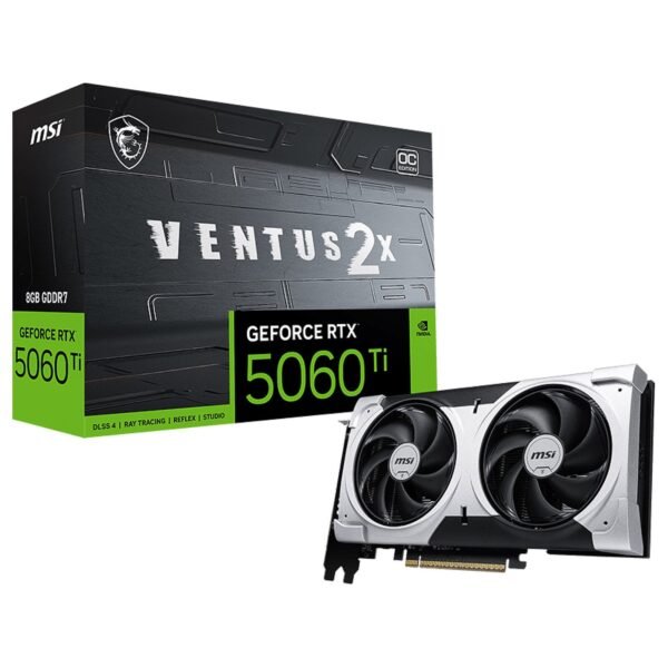 MSI GeForce RTX 5060 Ti VENTUS 2X OC PLUS - 8G (2)