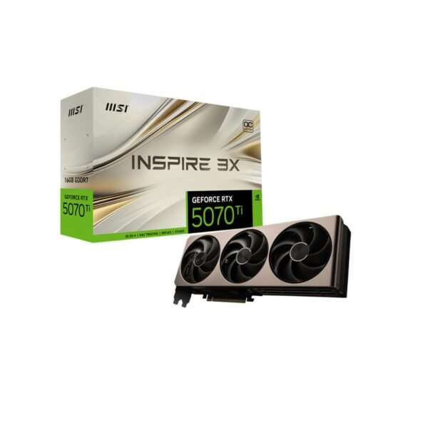 MSI GeForce RTX 5070 Ti INSPIRE 3X OC - 16G (2)