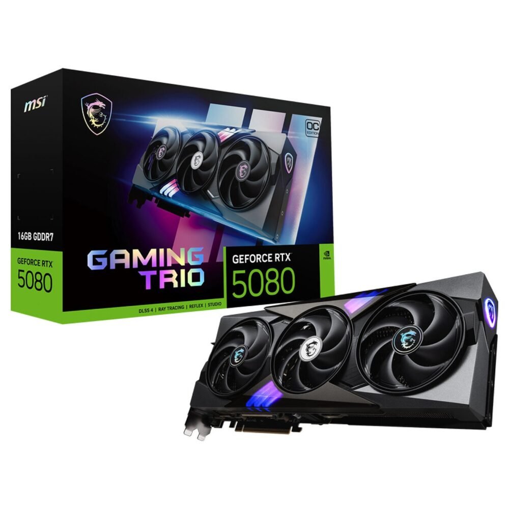 MSI GeForce RTX 5080 GAMING TRIO OC -16G (2)