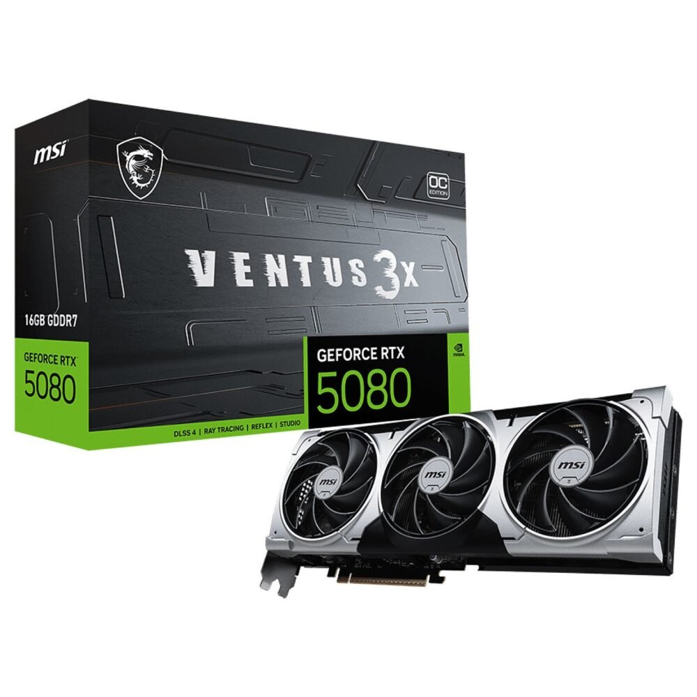 MSI GeForce RTX 5080 Ventus 3X OC Plus- 16G (2)