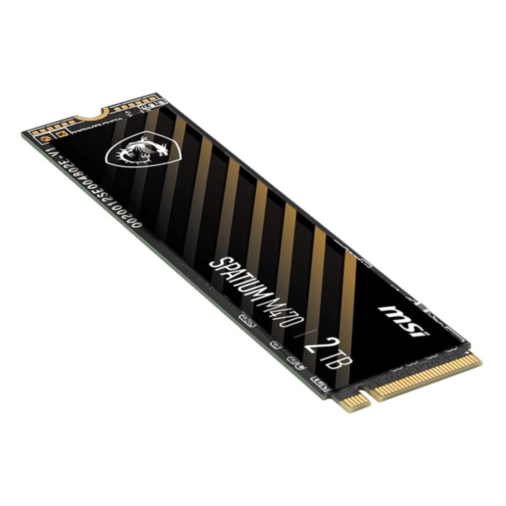 MSI SSD Interne SPATIUM M470 PRO PCIe 4.0 NVMe M.2 2TB (1)