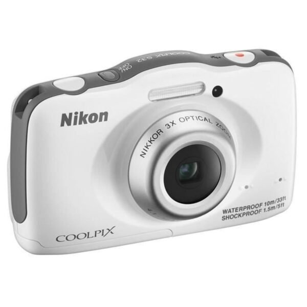 Nikon Coolpix S32 - Blanc 13.2 Mégapixels (4)