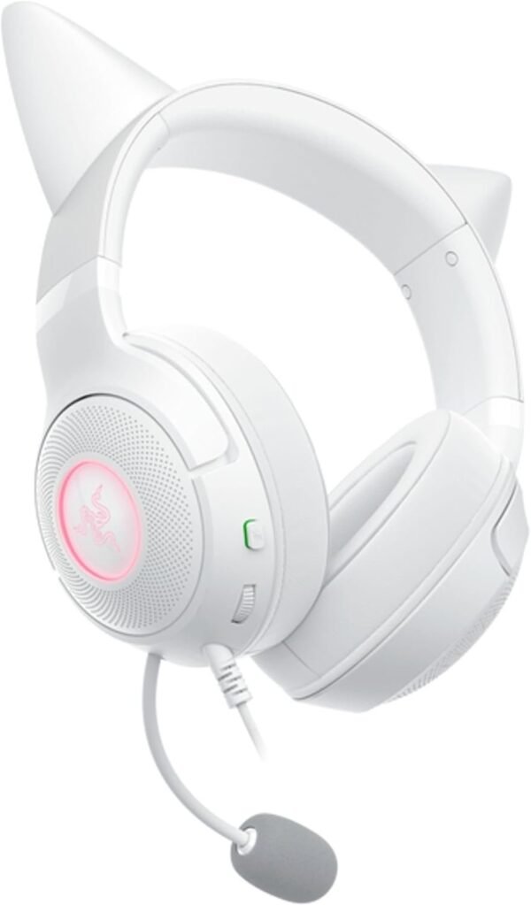 Razer Kraken Kitty V2 Blanc (3)