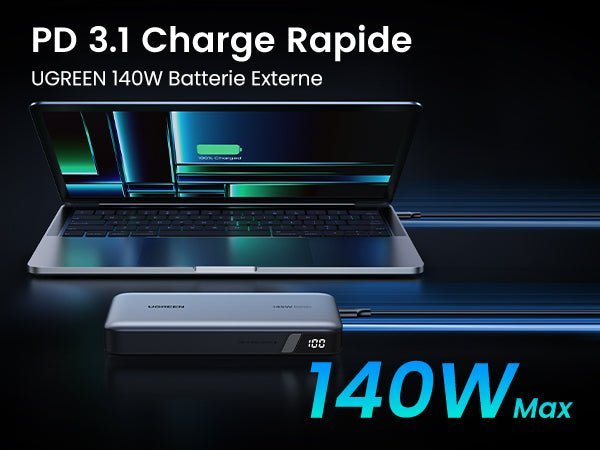 UGREEN_Batterie_Externe_Portable_USB_C_25000_mAh_145W_3_Sorties_Cable_3 UGREEN_Batterie_Externe_Portable_USB_C_25000_mAh_145W_3_Sorties_Cable_3