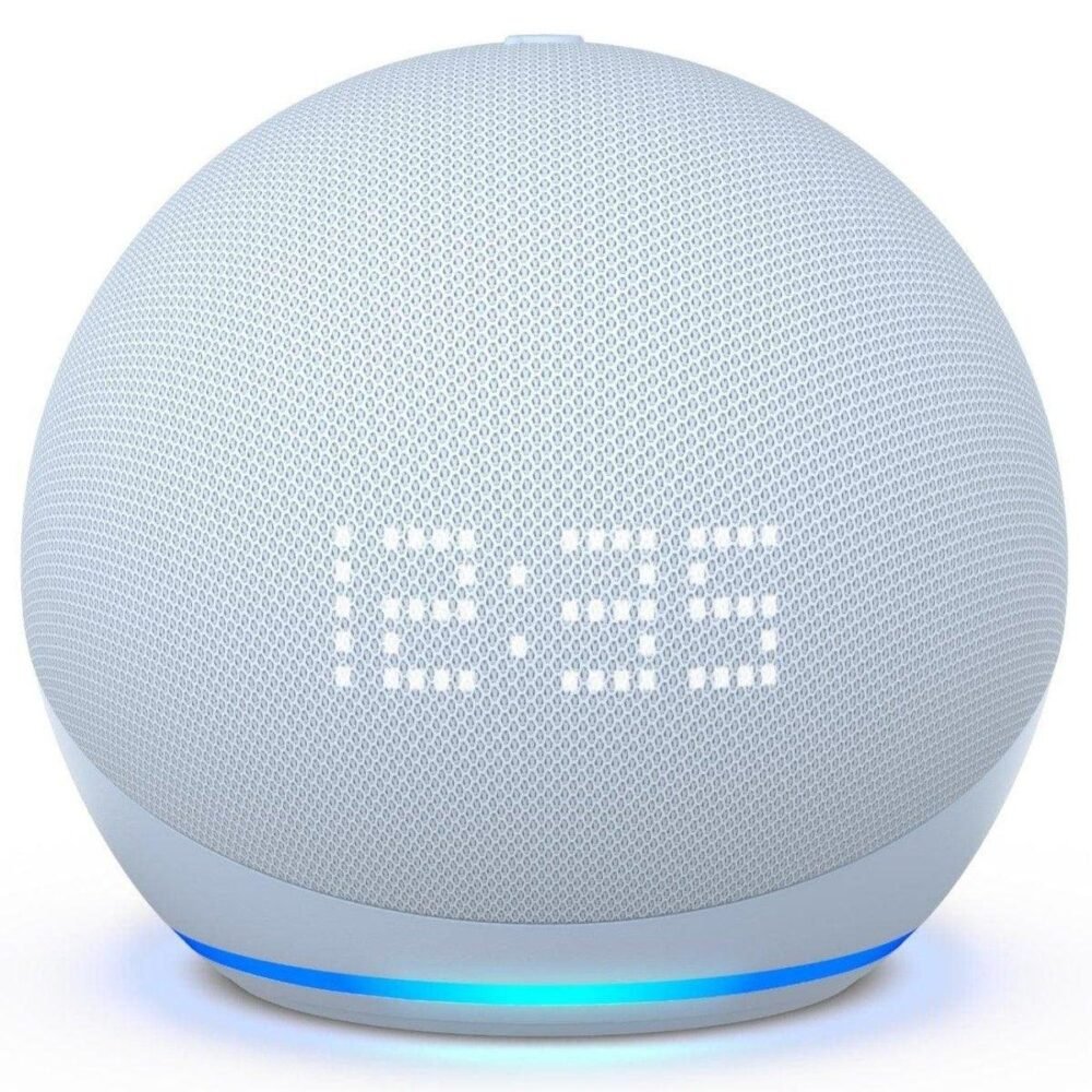 amazon-echo-dot-5-gen-clock-cloud-blue-prix-maroc-2