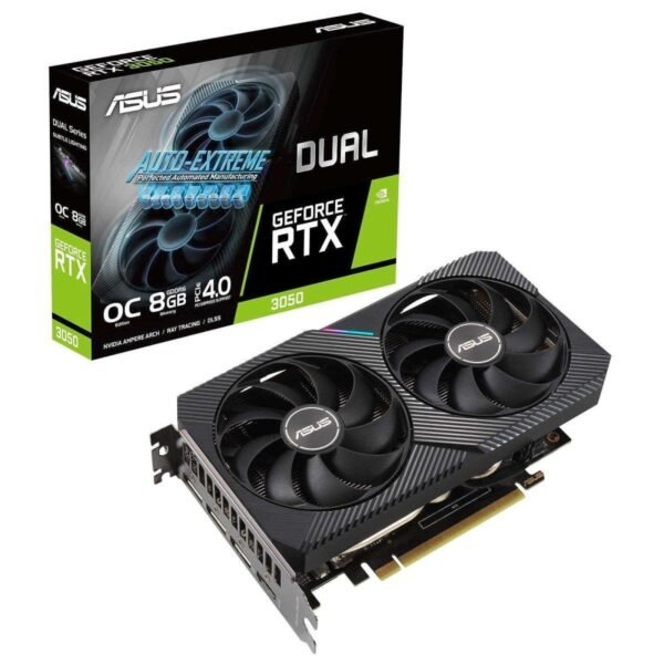 Asus Dual GeForce RTX 3050 OC Edition - LHR asus-dual-geforce-rtx-3050-oc-edition-lhr-prix-maroc-1