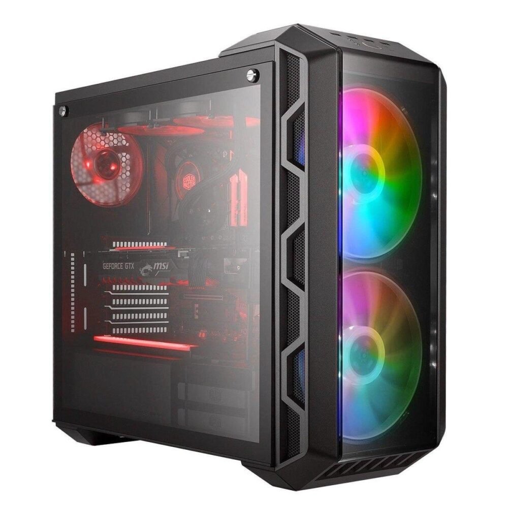 Cooler Master MasterCase H500 Gris ARGB - Boîtier Moyen Tour cooler-master-mastercase-h500-gris-argb-boitier-moyen-tour-prix-maroc-1