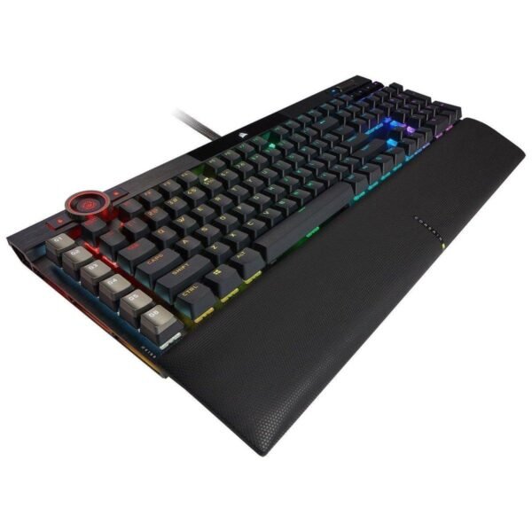 corsair-gaming-k100-clavier-gamer-or-rgb-switches-cherry-mx-speed-silver-prix-maroc-3
