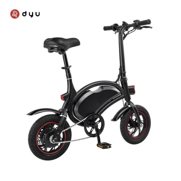 f-wheel-dyu-d2f-bicyclette-electrique-intelligent-pliable-or-batterie-au-lithium-prix-maroc-4