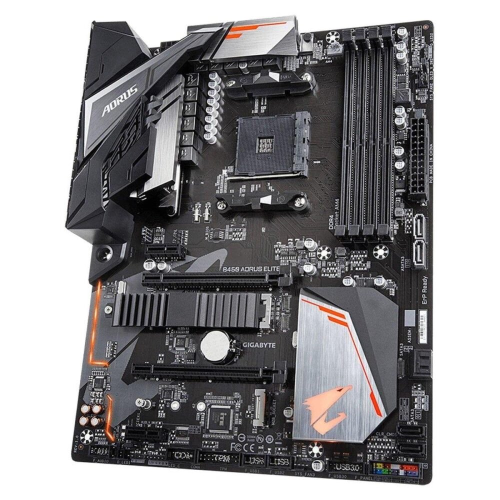 gigabyte-b450-aorus-elite-carte-mere-or-connecteur-led-rgb-prix-maroc-2