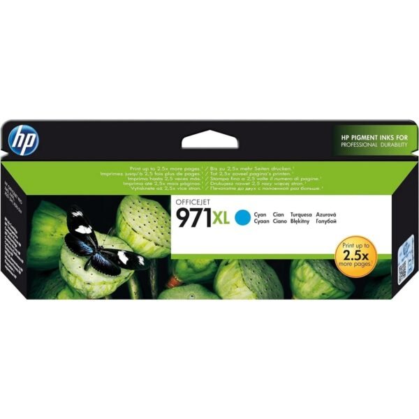HP 971XL Cartouche D'encre Originale Cyan - CN626AE hp-971xl-cartouche-d-encre-originale-cyan-cn626ae_1