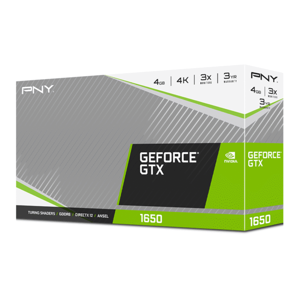 PNY GeForce GTX 1650 DUAL FAN - Carte Graphique pny-geforce-gtx-1650-dual-fan-carte-graphique-or-gddr6-prix-maroc-1