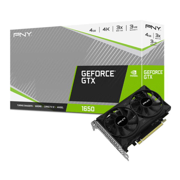 GDDR6 pny-geforce-gtx-1650-dual-fan-carte-graphique-or-gddr6-prix-maroc-2