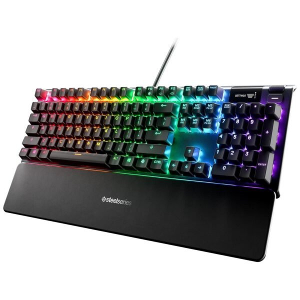 STEELSERIES APEX 5 - Clavier Gamer steelseries-apex-5-clavier-gamer-or-hybrid-mechanical-prix-maroc-1